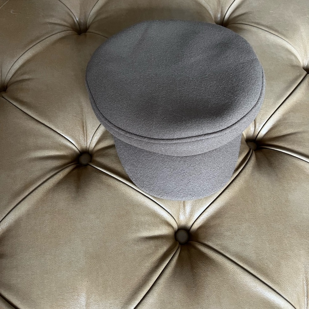 Cabbie Hat, Lieutenant hat, captain hat, Tan hat